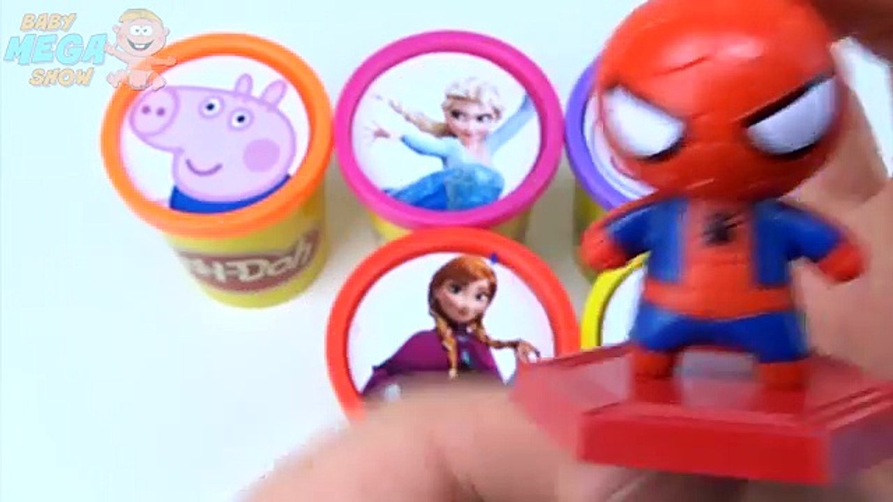 Argile ce qui gelé Apprendre domestiques patrouille patte jouer homme araignée empilage jouets Сups doh elsa mcqueen