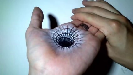 Hole in my hand ! Optical Illusion Speed Vitess