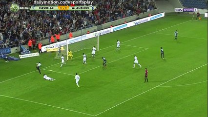 Ebenezer Assifuah second Goal HD - Le Havre 2 - 1 Auxerre - 04.08.2017 (Full Replay)