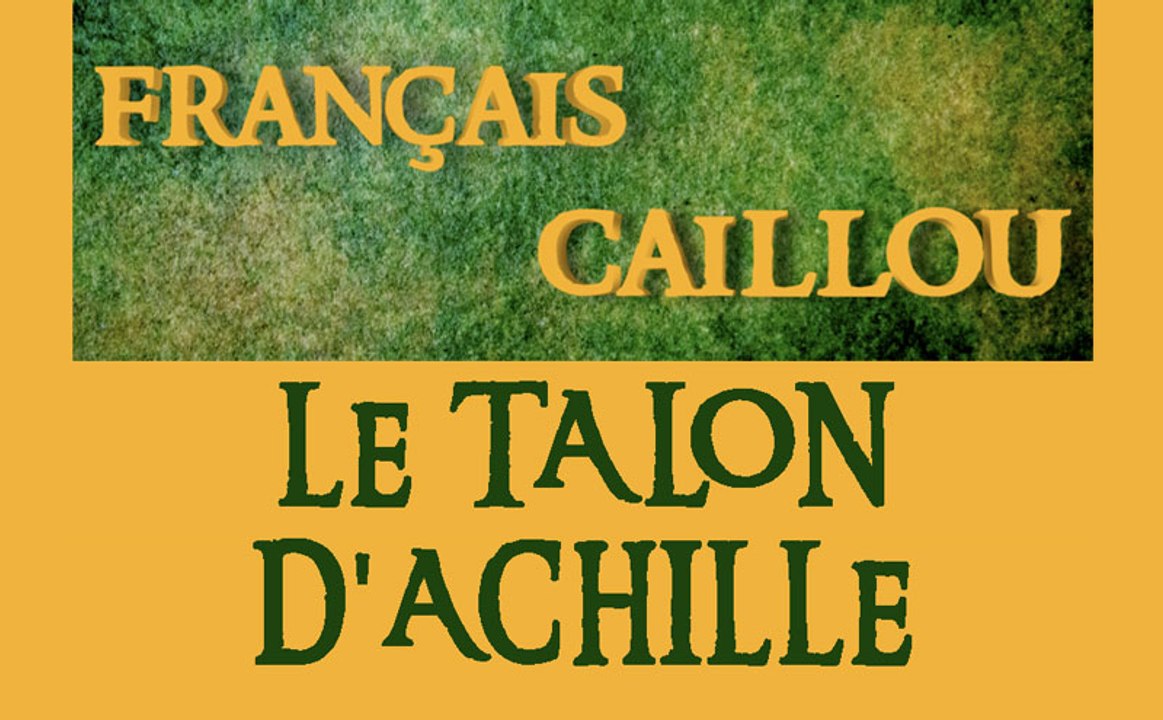 Français caillou/ Définition du jour: "Le talon d'Achille"