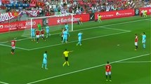 أهداف مباراة برشلونة و خيمناستيكا 1-1 مباراة ودية 4-08-2017