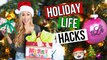 DIY HOLIDAY LIFE HACKS: Christmas Gifts, Snacks & Decor! By LaurDIY