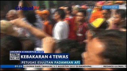 Kebakaran Menewaskan 4 Penghuni Rumah