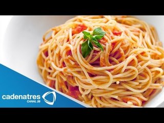 Receta de Spaguetti / Cómo preparar Spaguetti / Comida mexicana