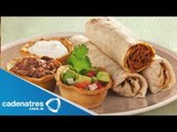 Receta de Burritos de chilorio / Cómo preparar  Burritos de chilorio