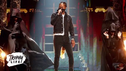 Future Surprises Audience With Kendrick Lamar For Mask Off Performance At 2017 BET Awards