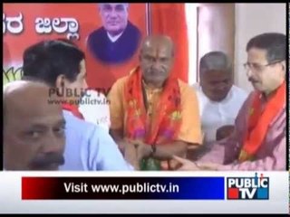 SRI RAMASENE CHIEF JOINED BJP IN HUBLI KARNATAKA