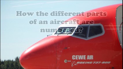How-the-different-parts-of-an-aircraft-are-numbered ?
