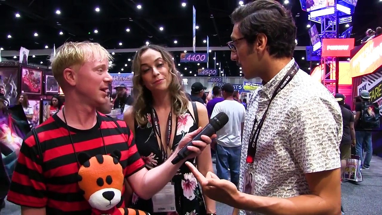Joe, Kassem G & Shira Lazar at Comic-Con