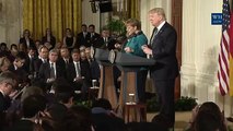 President Trump & Chancellor Angela Merkel Full Press Conference 3/17/17