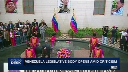i24NEWS DESK | Venezuela legislative body opens amid criticism | Friday, August 4th 2017