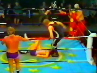 Big Daddy, John Savage & Vic Faulkner v Banger Walsh, Battlestar & Blackjack Mulligan