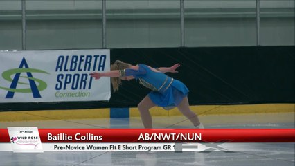 2017 Wild Rose Invitational - Pre-Novice Women Flight E Short Program