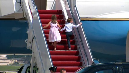 Trump comienza 17 días de vacaciones en su club de golf en NJ