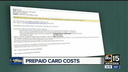 Visa gift cards could cost you more at restaurants