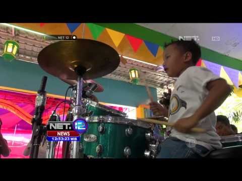 Seorang Anak di Riau Pecahkan Rekor Muri Sebagai Penabuh Drum Cilik Terlama - NET12