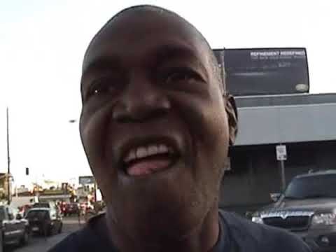 Crips & Bloods gang members respect boxing legend kevin morgan