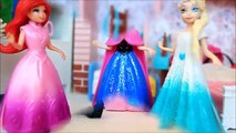 Frozen Dolls Queen Elsa Princess Anna and Little Mermaid Ariel Story | Mermaid Tale Part 2