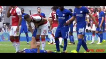 Pedro Red Card - Arsenal vs Chelsea 0-1  06.08.2017 (HD)