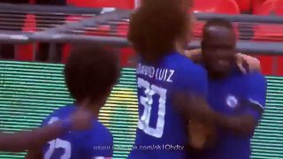Victor Moses Goal Arsenal 0-1 Chelsea - 06.08.2017