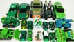 Green Carbot Tobot Rescue bots Turning mecard transformation play 초록색 카봇 또봇 레스큐봇 터닝메카드 변신 놀이