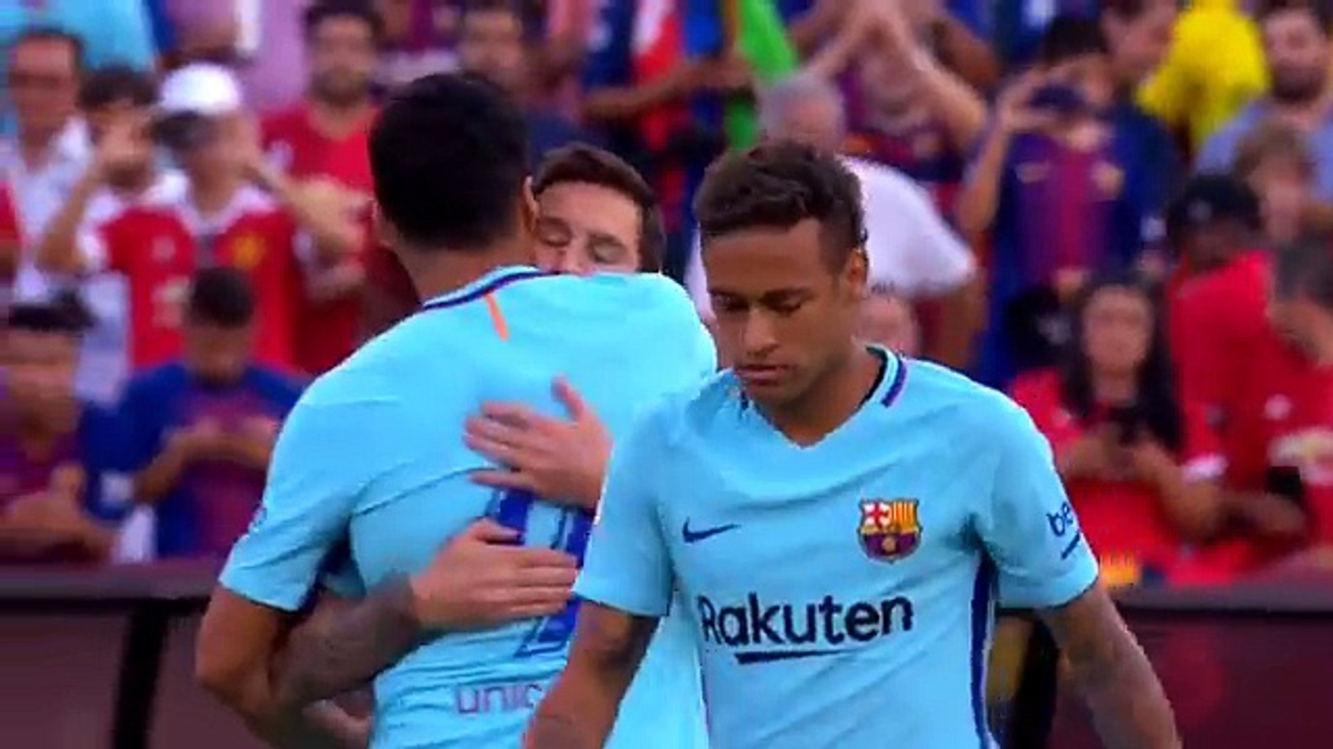 Neymar Vs Manchester United 27 07 17 マンチェスター ユナイテッド対ネイマール ダ シウバ サントス ジュニオール 27 07 17 Video Dailymotion