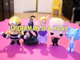 SPIDERMAN IS A HOAX MINIONS PRINCESS RAPUNZEL BOSS BABY LAVOONIA THE GLIMMIES TANGLED Toys BABY Videos, MARVEL , DESPICA