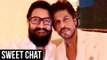 Shahrukh Khan And Aamir Khan SWEET Conversation Over Jab Harry Met Sejal