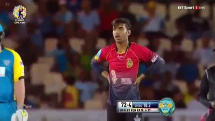 Shadab Khan CPL debut as he picks up 2-15 in four overs for Trinbago Knight Riders