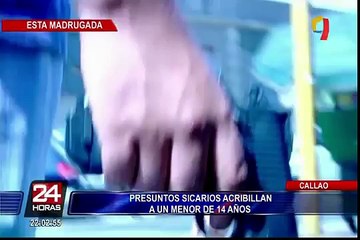 Callao: presuntos sicarios acribillan a adolescente de 14 años