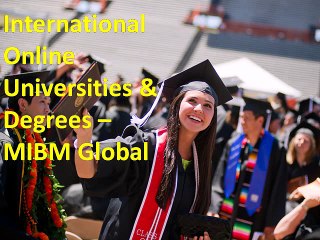 International Online Universities & Degrees