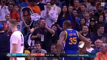 Russell Westbrook Yells Im Comin! Kevin Durant Responds So What, Headbutts Andre Roberson