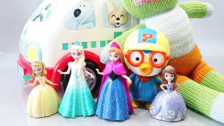 뽀로로 병원차와 병원놀이 디즈니 겨울왕국 엘사 소피아공주 블라블라인형 Disney Frozen Elsa Doll Princess Toys