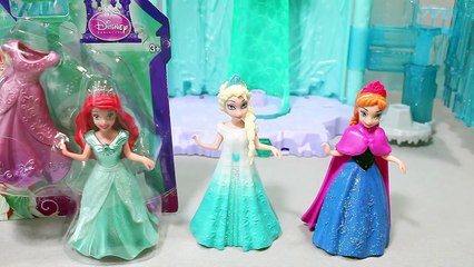 겨울왕국 엘사 인어공주 Disney Frozen Elsa Princess Magic Clip Dolls Toy