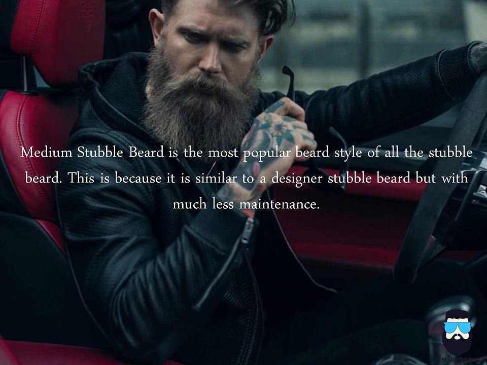 Medium Stubble Beard-5 things about medium stubble beard