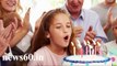 blowing out birthday candles spit bacteria research