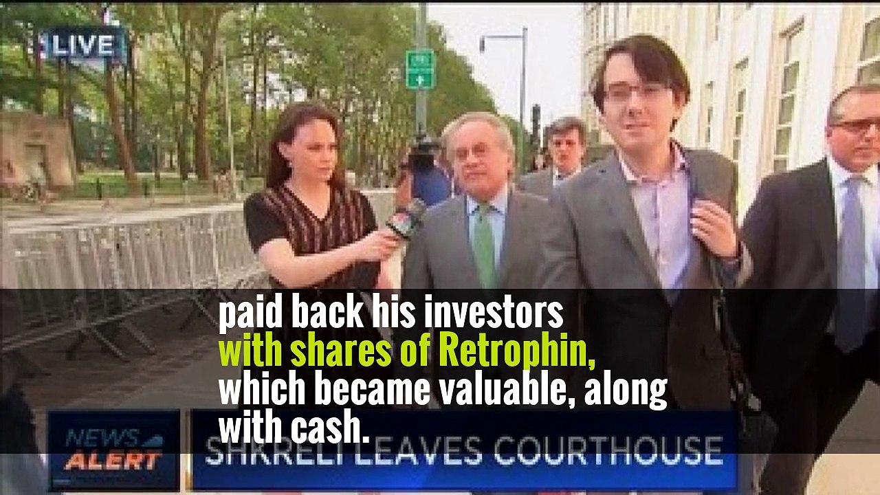 Martin Shkreli Is Found Guilty of Fraud