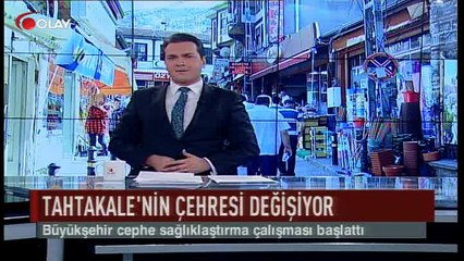 Tahtakale'nin çehresi değişiyor (Haber 04 08 2017)