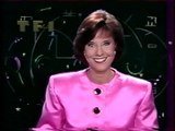 TF1 - 2 Janvier 1990 - Speakerine, pubs, teaser, début 