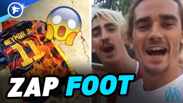 Griezmann supporter de l'OM, le maillot de Neymar brûlé, l'afro trap sur Kanté | ZAP FOOT