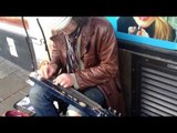 Amazing slide guitarist in Brighton