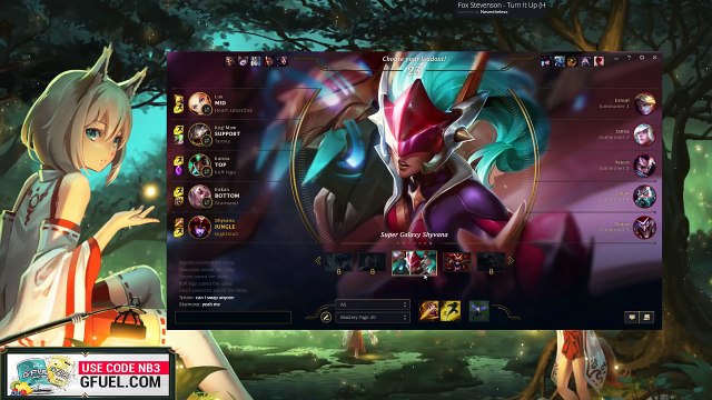 HERE COMES THE HEAT | FULL AD SUPER GALAXY SHYVANA JUNGLE | THAT POOR SHACO Nightblue3