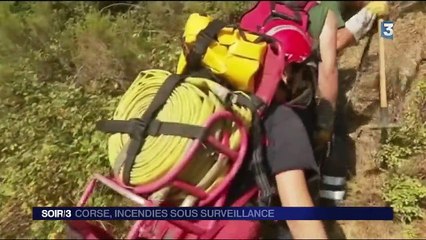 Incendies : une situation toujours difficile en Corse