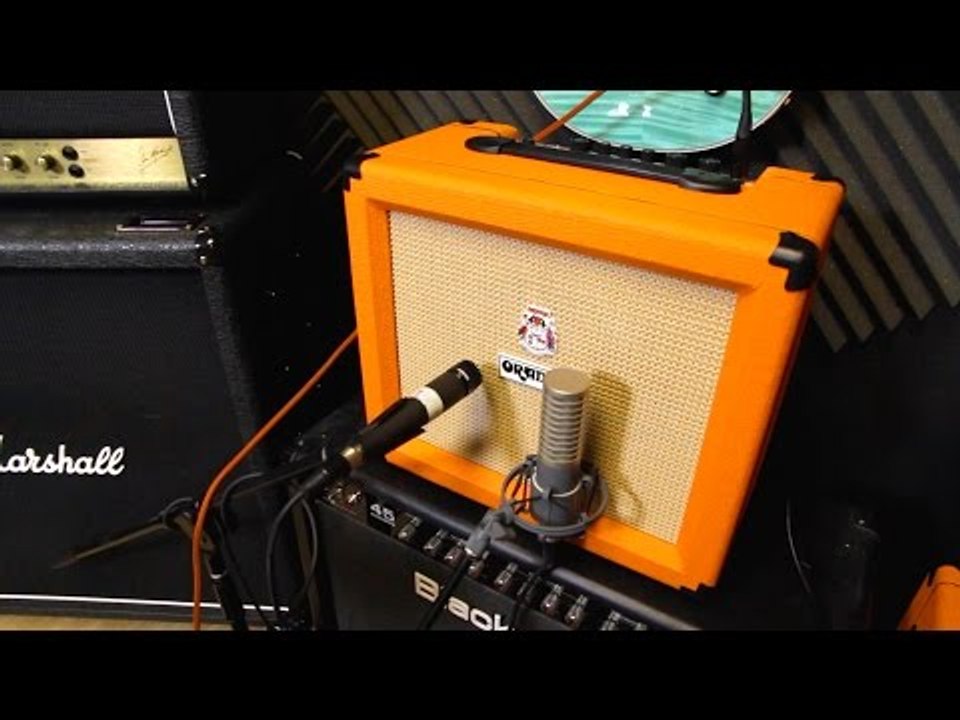Orange Crush Guitar Practice Amps - New for 2015