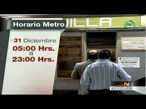 Horarios especiales para el servicio Metro y Metrobús