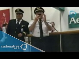 Entrevista al piloto Carlos Corona, del vuelo de Aeroméxico que aterrizó de emergencia en Irlanda