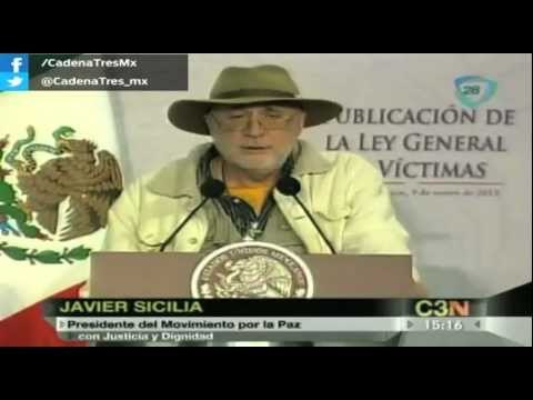 La Ley General de Víctimas nunca debió haber existido: Sicilia