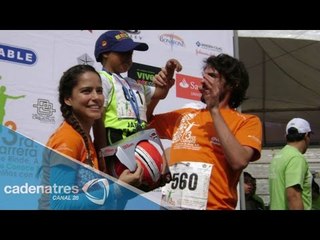 Famosos que acudieron a la carrera "Aquí nadie se rinde" a beneficio de niños con cáncer