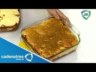 Receta para preparar pie de tamal con cerdo y adobo. Receta de pie / Comidas mexicanas