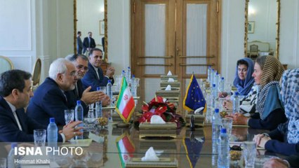 دیدارهای موگرینی با مقامات ایران در حاشیه مراسم تحلیف روحانی